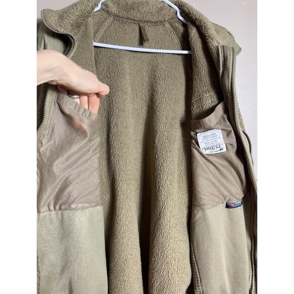 US Military Polartec Jacket Fleece Gen III Coyote Tan Cold Weather Unisex S-long - Picture 5 of 9